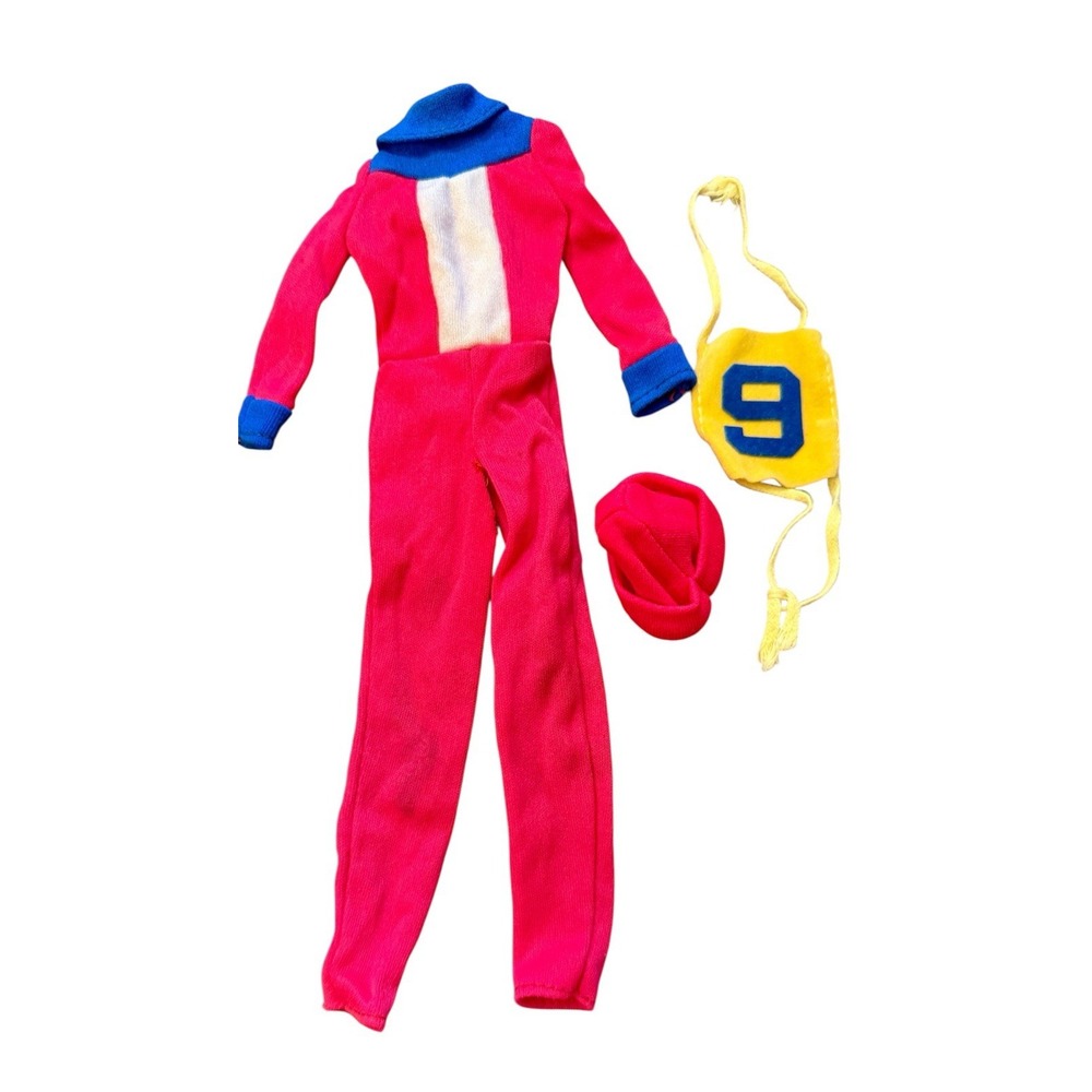 Vintage 1974 Barbie Mattel Olympic Gold Medal Barbie Skier‎ Ski Suit